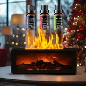 Colorful Flame Fireplace Aroma Diffuser