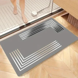 Luxurious thick anti-slip diatom mud floor mat