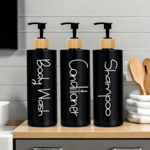 3PCS Bathroom Soap Dispenser